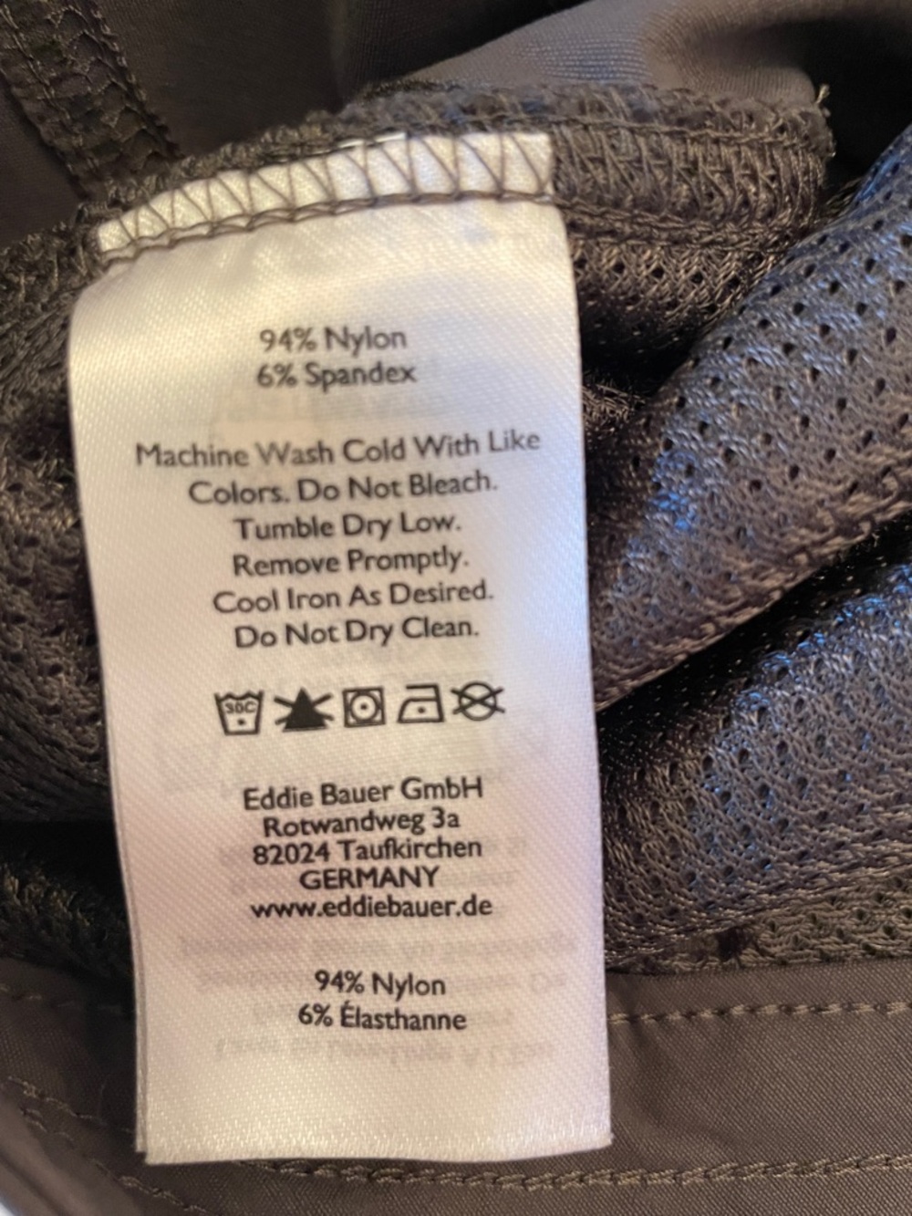 Eddie Bauer Dark Gray Women's Cargo Capris - Picture 8 of 8